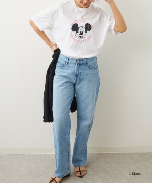 Disney(ディズニー)の「【OP/オーピー】ミッキー/水陸両用半袖Tシャツ/レディース(Tシャツ/カットソー・レディース・チャコールグレー/ピンク/ホワイト・LARGE/X-LARGE/MEDIUM)」の14枚目の写真