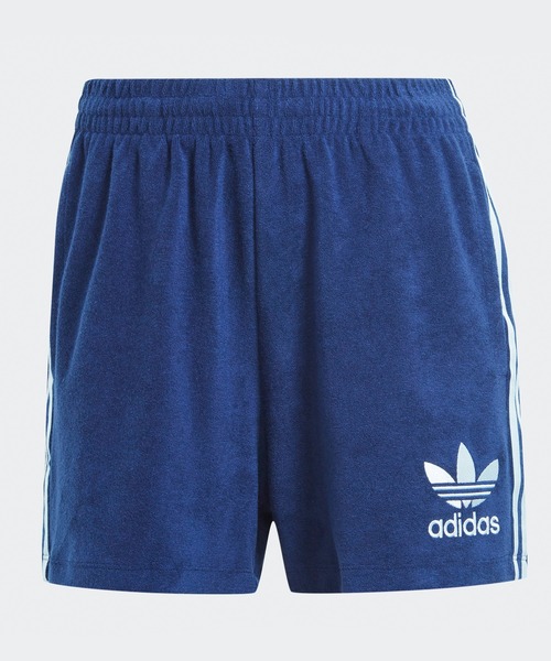 adidas(アディダス)の「adidas/アディダス TERRY SHORT(その他パンツ・レディース・ネイビー/ホワイト・M/S/XS/L)」の8枚目の写真