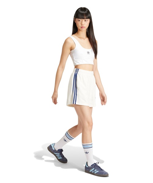 adidas(アディダス)の「adidas/アディダス TERRY SHORT(その他パンツ・レディース・ネイビー/ホワイト・M/S/XS/L)」の10枚目の写真