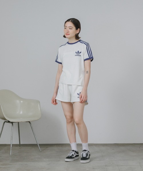 adidas(アディダス)の「adidas/アディダス TERRY SHORT(その他パンツ・レディース・ネイビー/ホワイト・M/S/XS/L)」の22枚目の写真
