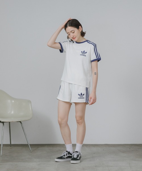 adidas(アディダス)の「adidas/アディダス TERRY SHORT(その他パンツ・レディース・ネイビー/ホワイト・M/S/XS/L)」の21枚目の写真