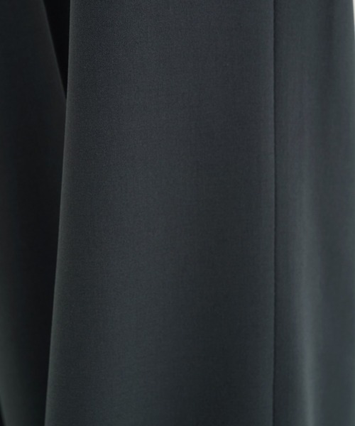 N.HOOLYWOOD（N.ハリウッド）の「【N.HOOLYWOOD/エヌハリウッド】別注 Natsu No Wide Tapered Pants/セットアップ対応（スラックス・メンズ・ブラック/グレー系その他2/ダークグレー・40/38/36）」の15枚目の写真