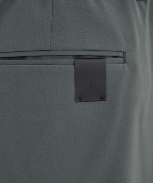 N.HOOLYWOOD（N.ハリウッド）の「【N.HOOLYWOOD/エヌハリウッド】別注 Natsu No Wide Tapered Pants/セットアップ対応（スラックス・メンズ・ブラック/グレー系その他2/ダークグレー・40/38/36）」の4枚目の写真