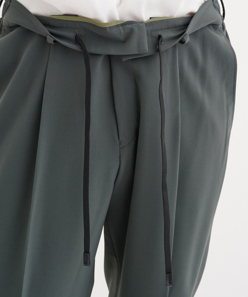 N.HOOLYWOOD（N.ハリウッド）の「【N.HOOLYWOOD/エヌハリウッド】別注 Natsu No Wide Tapered Pants/セットアップ対応（スラックス・メンズ・ブラック/グレー系その他2/ダークグレー・40/38/36）」の6枚目の写真