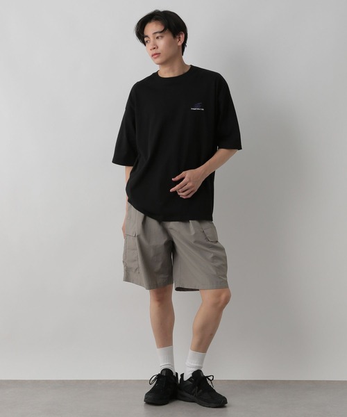 LOWRYS FARM（ローリーズファーム）の「ナイロンカーゴショーツ　 455562（カーゴパンツ・メンズ・ブラック/グレー・LARGE/MEDIUM）」の21枚目の写真
