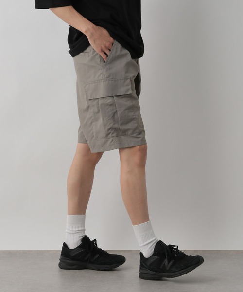 LOWRYS FARM（ローリーズファーム）の「ナイロンカーゴショーツ　 455562（カーゴパンツ・メンズ・ブラック/グレー・LARGE/MEDIUM）」の19枚目の写真