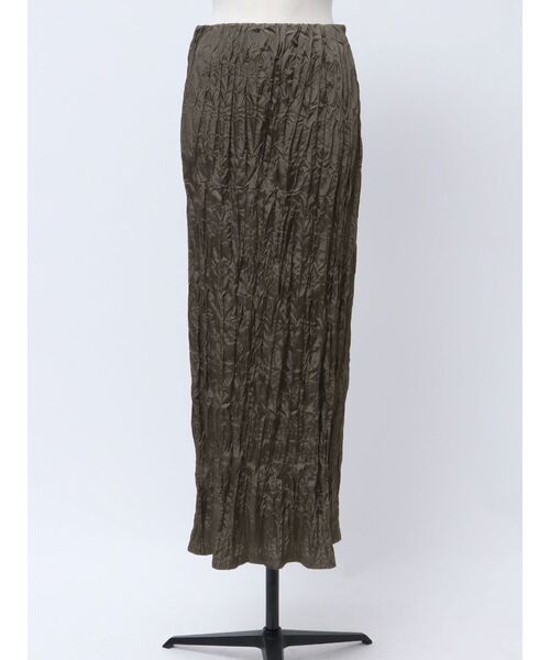 VEQUM(VEQUM)の「【VEQUM】CRUSH WRINKLE MAXI SK(スカート・レディース・ブラウン/ブルー・SMALL/MEDIUM)」の6枚目の写真