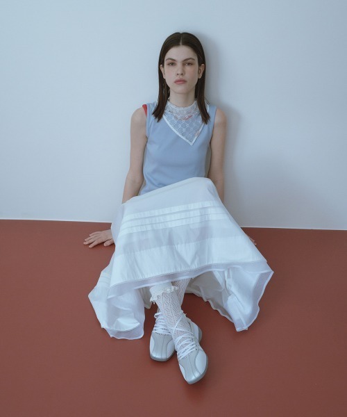 clor（クロル）の「FLOWER LACE KERCHIEF（その他ヘアアクセサリー・レディース・ブラック/ホワイト・FREE）」の5枚目の写真