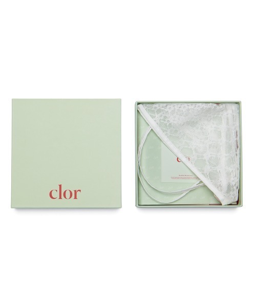 clor（クロル）の「FLOWER LACE KERCHIEF（その他ヘアアクセサリー・レディース・ブラック/ホワイト・FREE）」の9枚目の写真