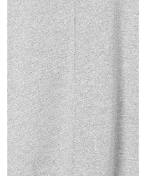 Lugnoncure（ルノンキュール）の「カレッジ風ロゴプリントミニ裏毛トップス（Tシャツ/カットソー・レディース・ブラック/グレー/オフホワイト・F）」の22枚目の写真