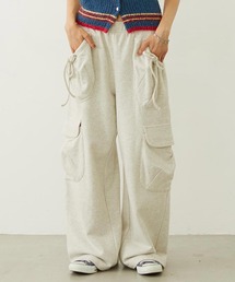 MILKFED. | GATHERED POCKET SWEAT CARGO PANTS(スウェットパンツ)