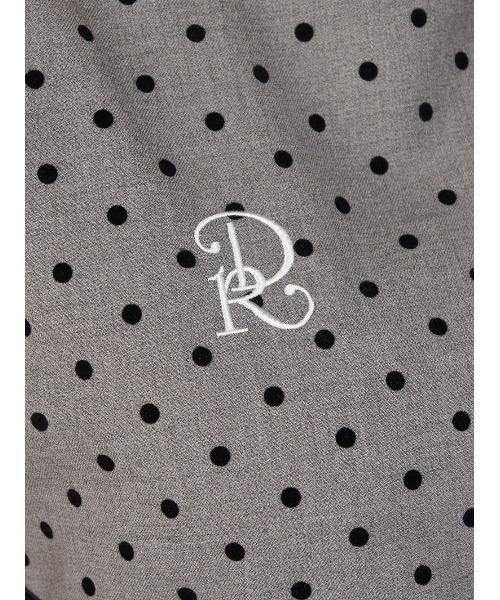 フロッキードットノースリミニワンピース（ワンピース）｜Darich