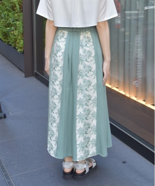CHICWISH★ローズジャカードプリーツスカート☆ axes femme｜ジャカード*プリーツスカート | Rakuten Fashion