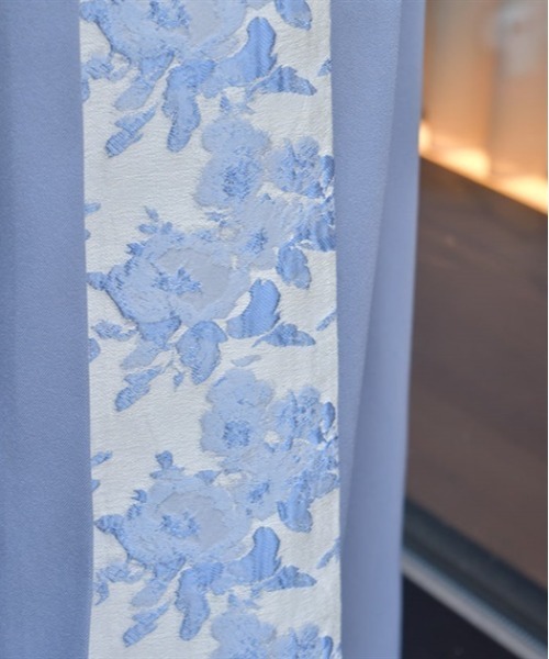 axes femme(アクシーズファム)の「ローズベルト付ジャカードスカート(スカート・レディース・グリーン/ブラック/サックスブルー・FREE)」の9枚目の写真