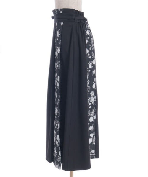 axes femme(アクシーズファム)の「ローズベルト付ジャカードスカート(スカート・レディース・グリーン/ブラック/サックスブルー・FREE)」の22枚目の写真