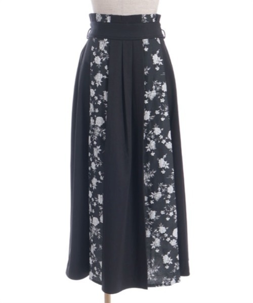 axes femme(アクシーズファム)の「ローズベルト付ジャカードスカート(スカート・レディース・グリーン/ブラック/サックスブルー・FREE)」の17枚目の写真