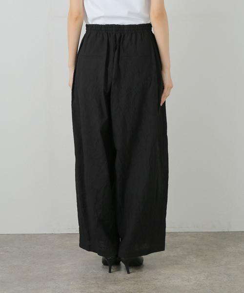 セール】ATON エイトン EASY WIDE PANTS PRAGGM0117（スラックス