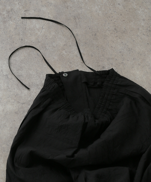 ATON(エイトン)の「ATON エイトン EASY WIDE PANTS PRAGGM0117(スラックス・レディース・ピンク/ブラック・SMALL)」の12枚目の写真