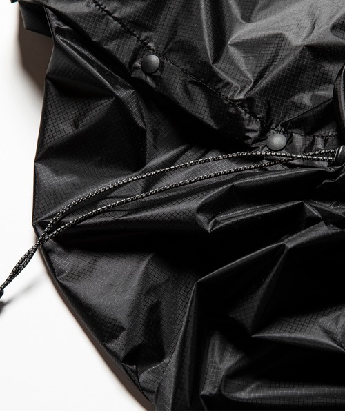 meanswhile（ミーンズワイル）の「Cordura Ripstop Packable Poncho（ポンチョ・メンズ・ブラック/グレー・FREE）」の10枚目の写真
