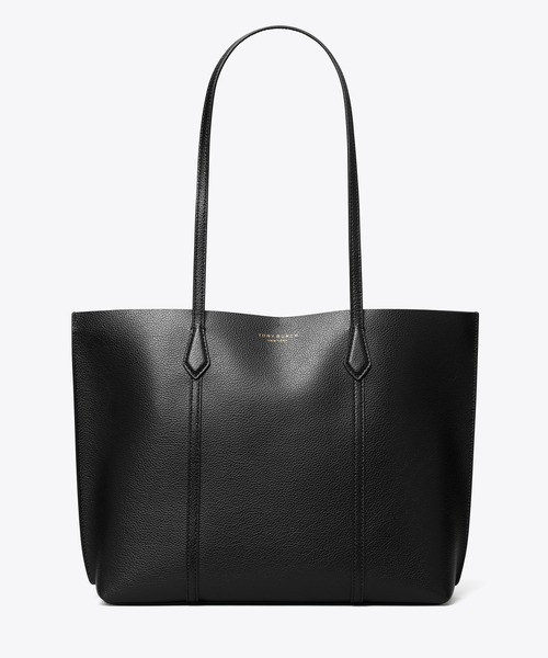 極美品✨トリーバーチ トートバッグ ペリー ロゴ チャーム レザー 黒 A4可 楽天市場】TORY BURCH トリーバーチ Perry Triple Compartment