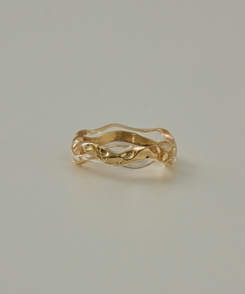 muku(ムク)の「CLEAR RING/NUANCE(リング・レディース・ゴールド/シルバー・FREE)」の5枚目の写真