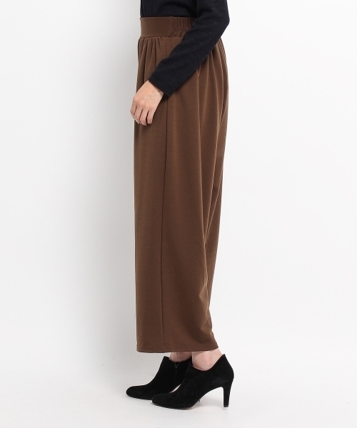 THE SHOP TK （ザ ショップ ティーケー ）の「クロップドワイドパンツ（その他パンツ・レディース・ブラウン/グレー/ブラック・99）」の5枚目の写真