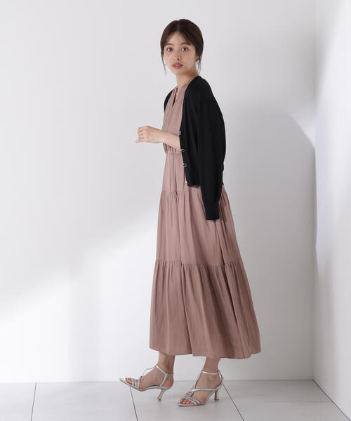 PROPORTION BODY DRESSING(プロポーションボディドレッシング)の「Vネックベーシックカーディガン / 1215274600(カーディガン/ボレロ・レディース・ブラック/ホワイト/ブラウン/レッド・FREE)」の7枚目の写真