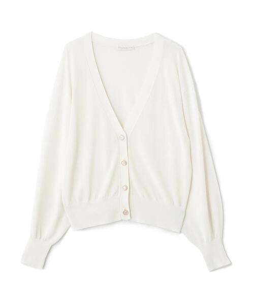 PROPORTION BODY DRESSING(プロポーションボディドレッシング)の「Vネックベーシックカーディガン / 1215274600(カーディガン/ボレロ・レディース・ブラック/ホワイト/ブラウン/レッド・FREE)」の9枚目の写真