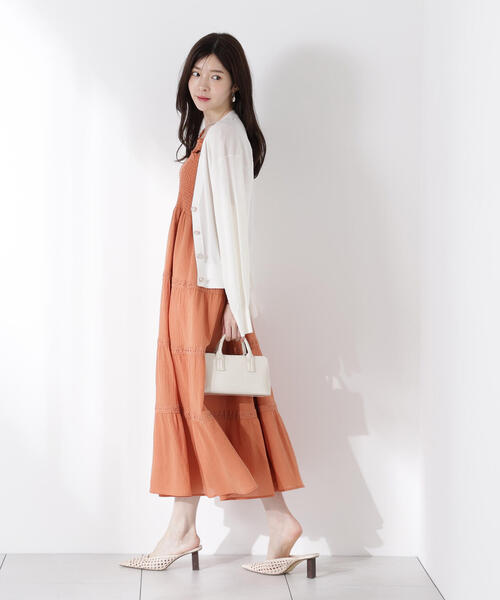 PROPORTION BODY DRESSING(プロポーションボディドレッシング)の「Vネックベーシックカーディガン / 1215274600(カーディガン/ボレロ・レディース・ブラック/ホワイト/ブラウン/レッド・FREE)」の13枚目の写真