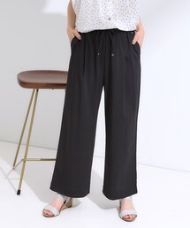 DRESKIP（ドレスキップ）の「【着丈選べる】触れる度ひんやり ゆるきれい イージーワイドパンツ（その他パンツ）」