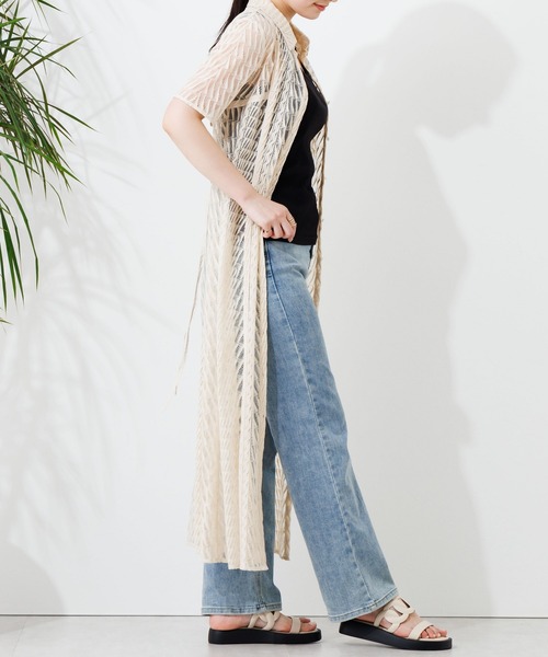 HIMIKO（ヒミコ）の「【HIMIKO】カットワークトラックソールサンダル/651225（サンダル・レディース・ブラウン/ブラック/アイボリー・MEDIUM/X-LARGE/SMALL/LARGE）」の12枚目の写真