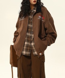 MASHIRO（マシロ）の「【MASHIRO】刺繍ビッグサイズオータムアウター（その他アウター）」