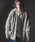 GLIMCLAPiONbvj́umcg3663-Cardigan sweater-Chenille yarn & Grid pattern- jbgJ[fBKiJ[fBK/{jvbCgO[