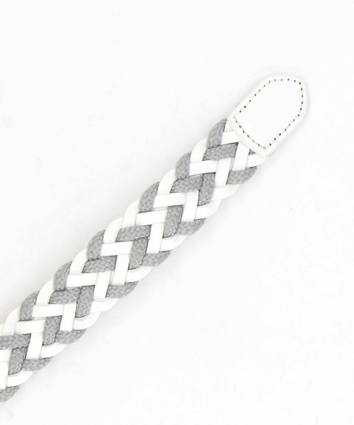 NICOLE CLUB FOR MEN（ニコルクラブフォーメン）の「メッシュベルト（ベルト・メンズ・ブラック/オフホワイト/グレー/ダークブラウン/ネイビー・FREE）」の6枚目の写真