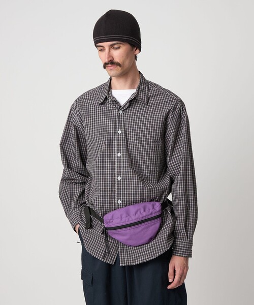 24ss maatee&sons Steven Alan別注 チェックシャツ 2 Steven Alan＞コットン チェック シャツ（シャツ/ブラウス