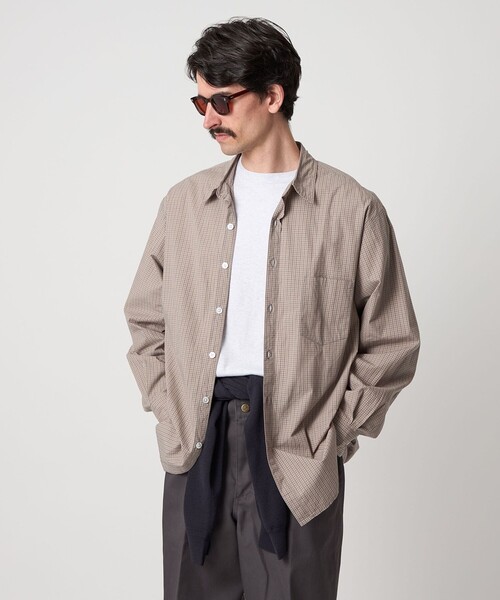 <Steven Alan>リバースシーム シャツ STEVEN ALAN ブラウス シャツ 「Steven Alan」リバースシーム