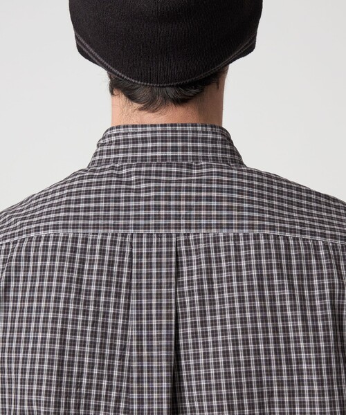 Steven Alan(スティーブンアラン)の「<Steven Alan> スモーキー チェック リバースシーム シャツ LOOSE(シャツ/ブラウス・メンズ・ブラック/グレー/モカ・S/M/L/XL)」の7枚目の写真