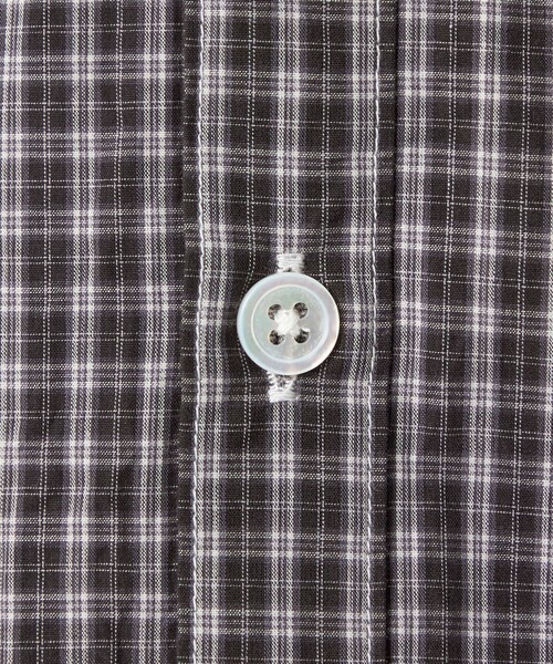 Steven Alan(スティーブンアラン)の「<Steven Alan> スモーキー チェック リバースシーム シャツ LOOSE(シャツ/ブラウス・メンズ・ブラック/グレー/モカ・S/M/L/XL)」の11枚目の写真