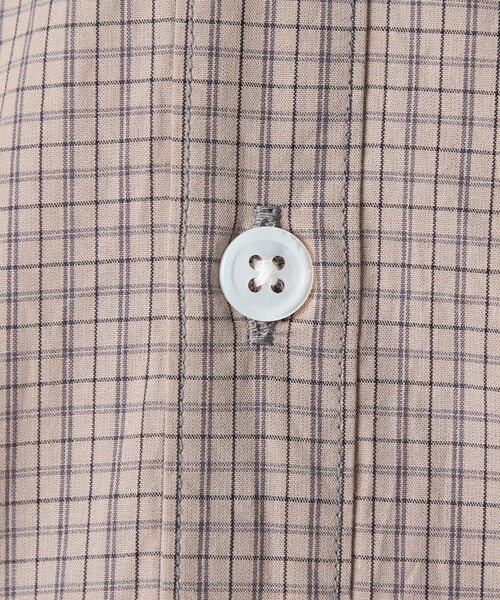 Steven Alan(スティーブンアラン)の「<Steven Alan> スモーキー チェック リバースシーム シャツ LOOSE(シャツ/ブラウス・メンズ・ブラック/グレー/モカ・S/M/L/XL)」の12枚目の写真