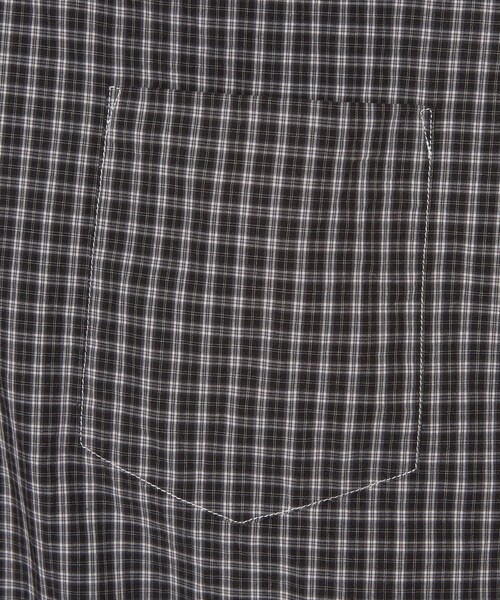 Steven Alan(スティーブンアラン)の「<Steven Alan> スモーキー チェック リバースシーム シャツ LOOSE(シャツ/ブラウス・メンズ・ブラック/グレー/モカ・S/M/L/XL)」の18枚目の写真
