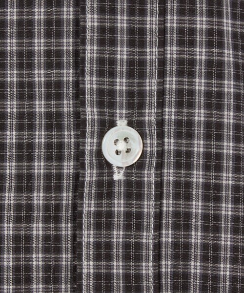 Steven Alan(スティーブンアラン)の「<Steven Alan> スモーキー チェック リバースシーム シャツ LOOSE(シャツ/ブラウス・メンズ・ブラック/グレー/モカ・S/M/L/XL)」の19枚目の写真