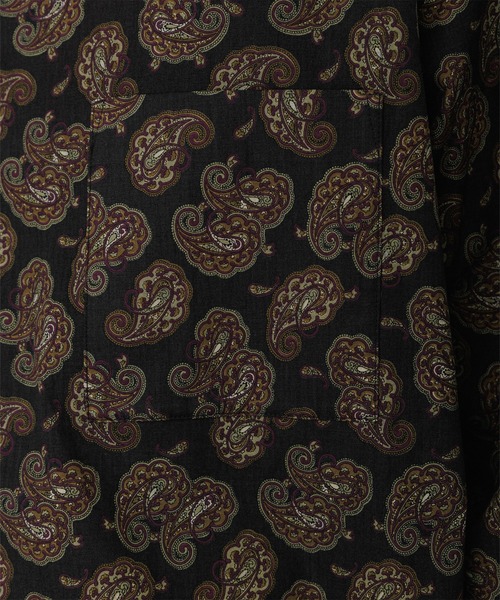 ADAM ET ROPE'(アダムエロペ)の「アソート ビッグシルエット レギュラーカラーシャツ(シャツ/ブラウス・メンズ・スミクロ/ブラック系その他/ブラウン系その他2/イエロー系その他2/ブラック系その他2・M/L)」の15枚目の写真