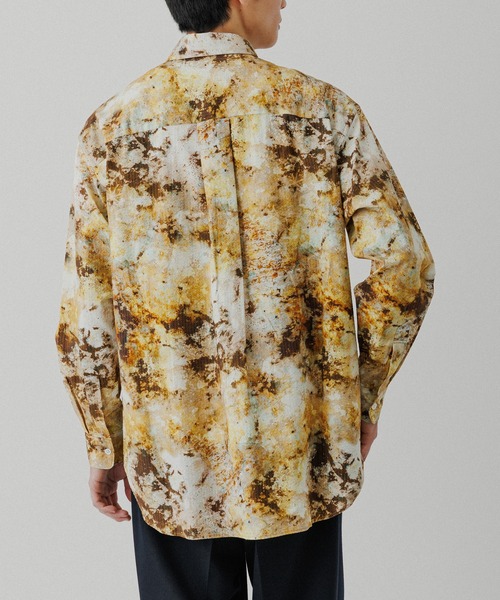 ADAM ET ROPE'(アダムエロペ)の「アソート ビッグシルエット レギュラーカラーシャツ(シャツ/ブラウス・メンズ・スミクロ/ブラック系その他/ブラウン系その他2/イエロー系その他2/ブラック系その他2・M/L)」の17枚目の写真