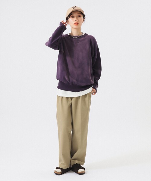 別注】 WAREHOUSE & CO. / ステンシル13 前V スウェット（スウェット