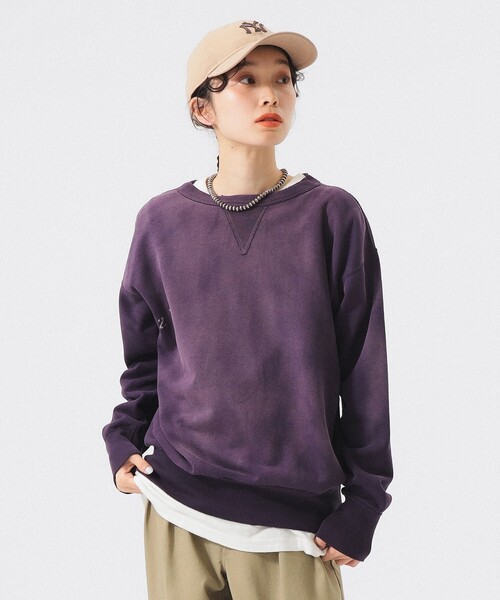 別注】 WAREHOUSE & CO. / ステンシル13 前V スウェット（スウェット