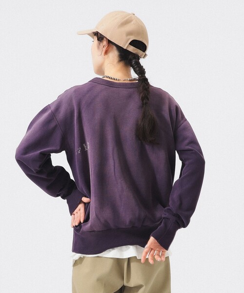 別注】 WAREHOUSE & CO. / ステンシル13 前V スウェット（スウェット