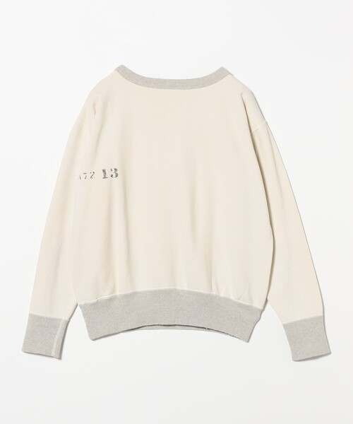 beamsboy ウエアハウス スウェット 別注】 WAREHOUSE & CO. / ステンシル13 前V スウェット（スウェット