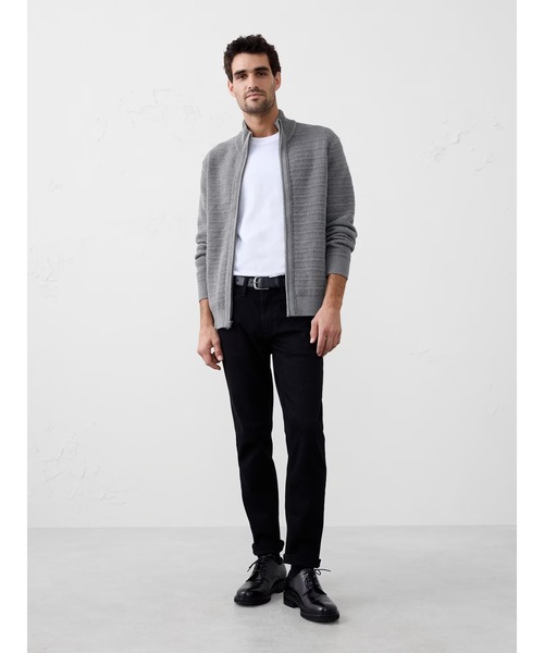 BANANA REPUBLIC FACTORY STORE(バナナリパブリック ファクトリーストア)の「BANANA REPUBLIC FACTORY STORE テクスチャードセータージャケット(カーディガン/ボレロ・メンズ・ワインレッド/グレー・S/L/XL/M)」の7枚目の写真