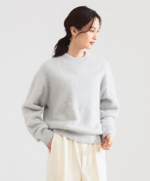 Demi-Luxe BEAMS | ヤク フォックス ロングスリーブ プルオーバーニット(ニット/セーター)