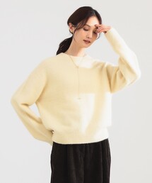 ヤク フォックス ロングスリーブ プルオーバーニット
